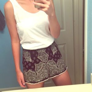 Bohemian Shorts from Urban Outfitters